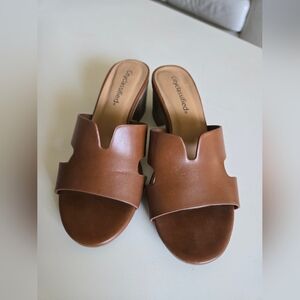 City classified heeled sandals